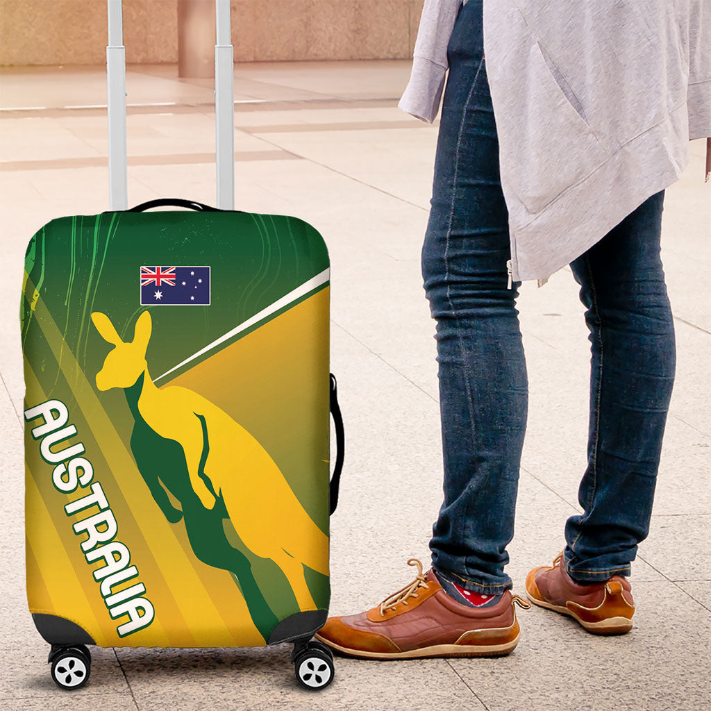 Australia Rugby Rivals Luggage Cover Modern Motif