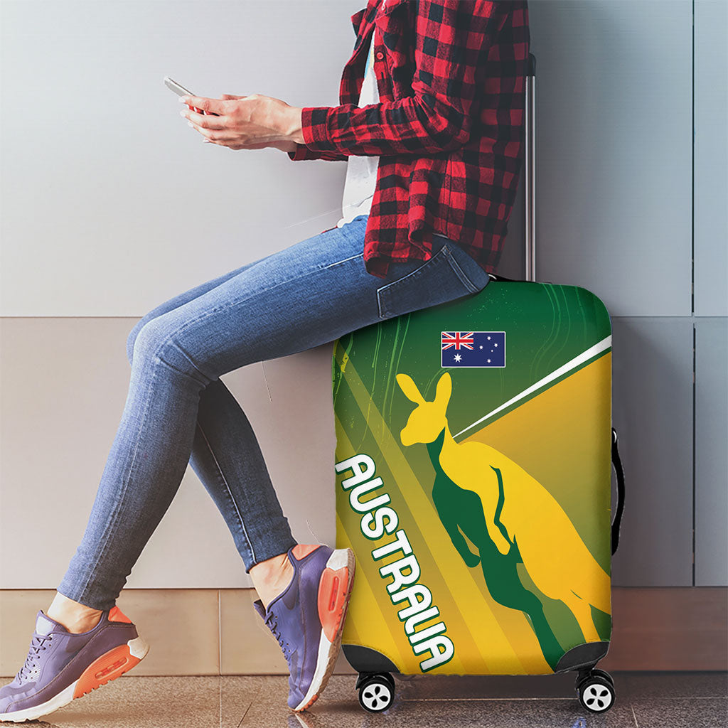 Australia Rugby Rivals Luggage Cover Modern Motif