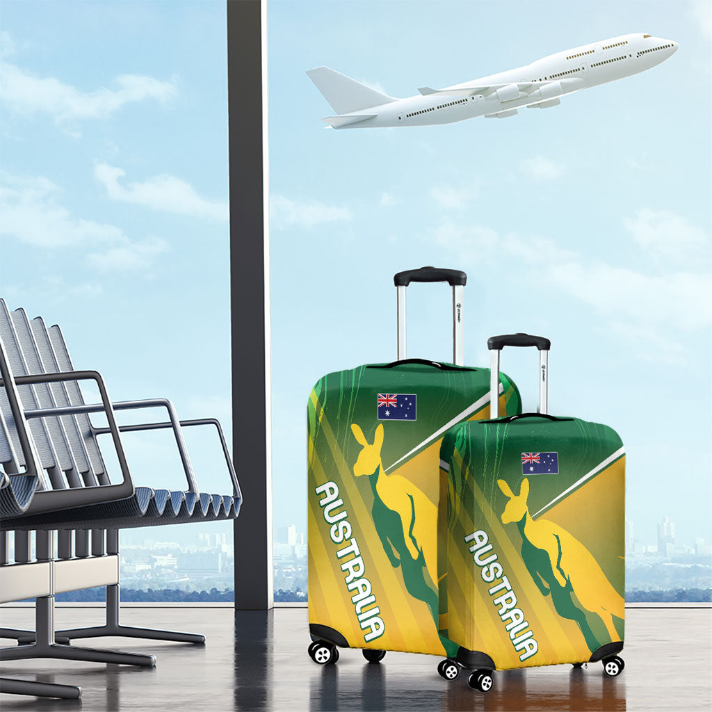 Australia Rugby Rivals Luggage Cover Modern Motif