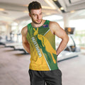 Australia Rugby Rivals Personalised Men Tank Top Modern Motif