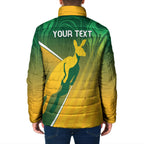 Australia Rugby Rivals Personalised Padded Jacket Modern Motif