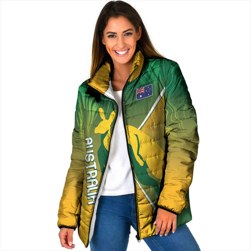 Australia Rugby Rivals Personalised Padded Jacket Modern Motif