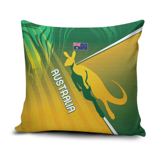 Australia Rugby Rivals Pillow Cover Modern Motif