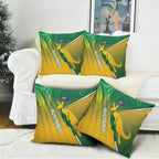 Australia Rugby Rivals Pillow Cover Modern Motif