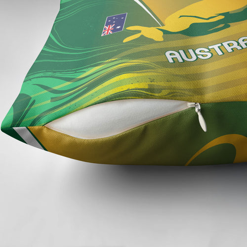 Australia Rugby Rivals Pillow Cover Modern Motif
