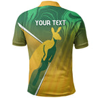 Australia Rugby Rivals Personalised Polo Shirt Modern Motif
