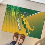 Australia Rugby Rivals Rubber Doormat Modern Motif
