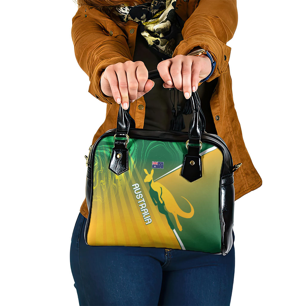 Australia Rugby Rivals Shoulder Handbag Modern Motif