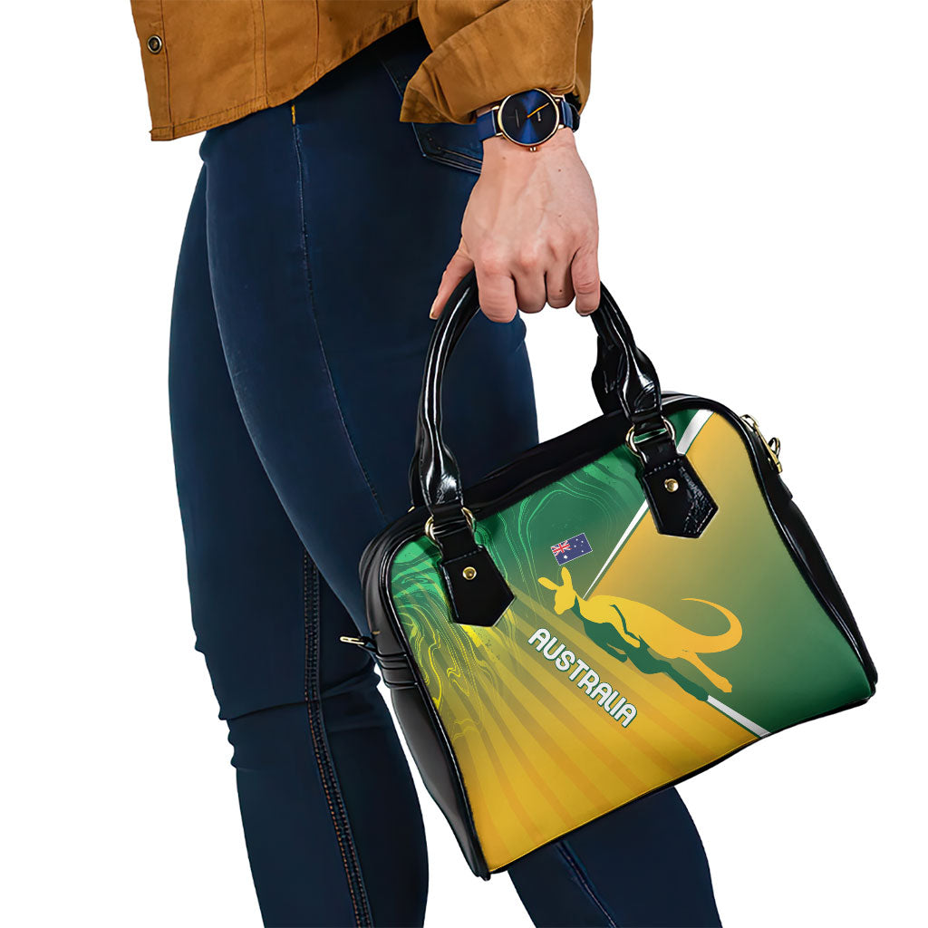 Australia Rugby Rivals Shoulder Handbag Modern Motif