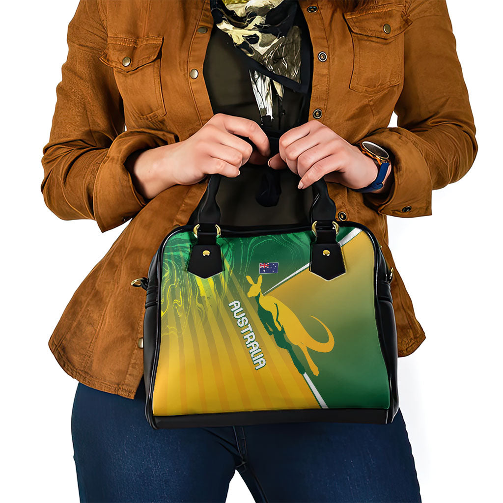 Australia Rugby Rivals Shoulder Handbag Modern Motif