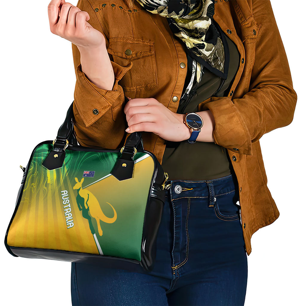 Australia Rugby Rivals Shoulder Handbag Modern Motif