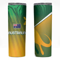 Australia Rugby Rivals Skinny Tumbler Modern Motif