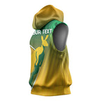 Australia Rugby Rivals Personalised Sleeveless Hoodie Modern Motif