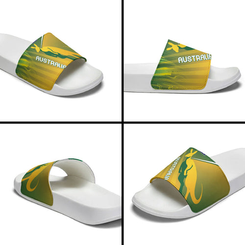Australia Rugby Rivals Slide Sandals Modern Motif