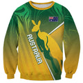 Australia Rugby Rivals Personalised Sweatshirt Modern Motif
