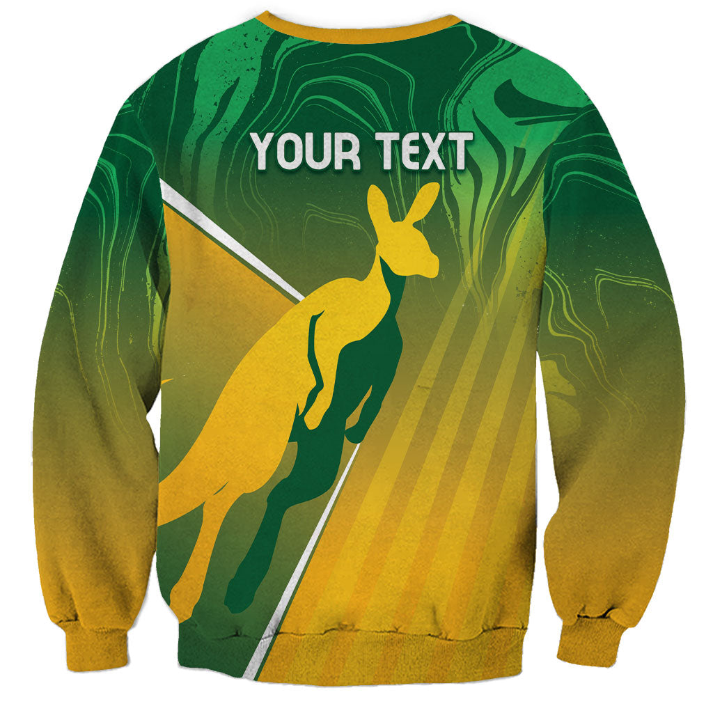 Australia Rugby Rivals Personalised Sweatshirt Modern Motif