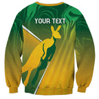 Australia Rugby Rivals Personalised Sweatshirt Modern Motif