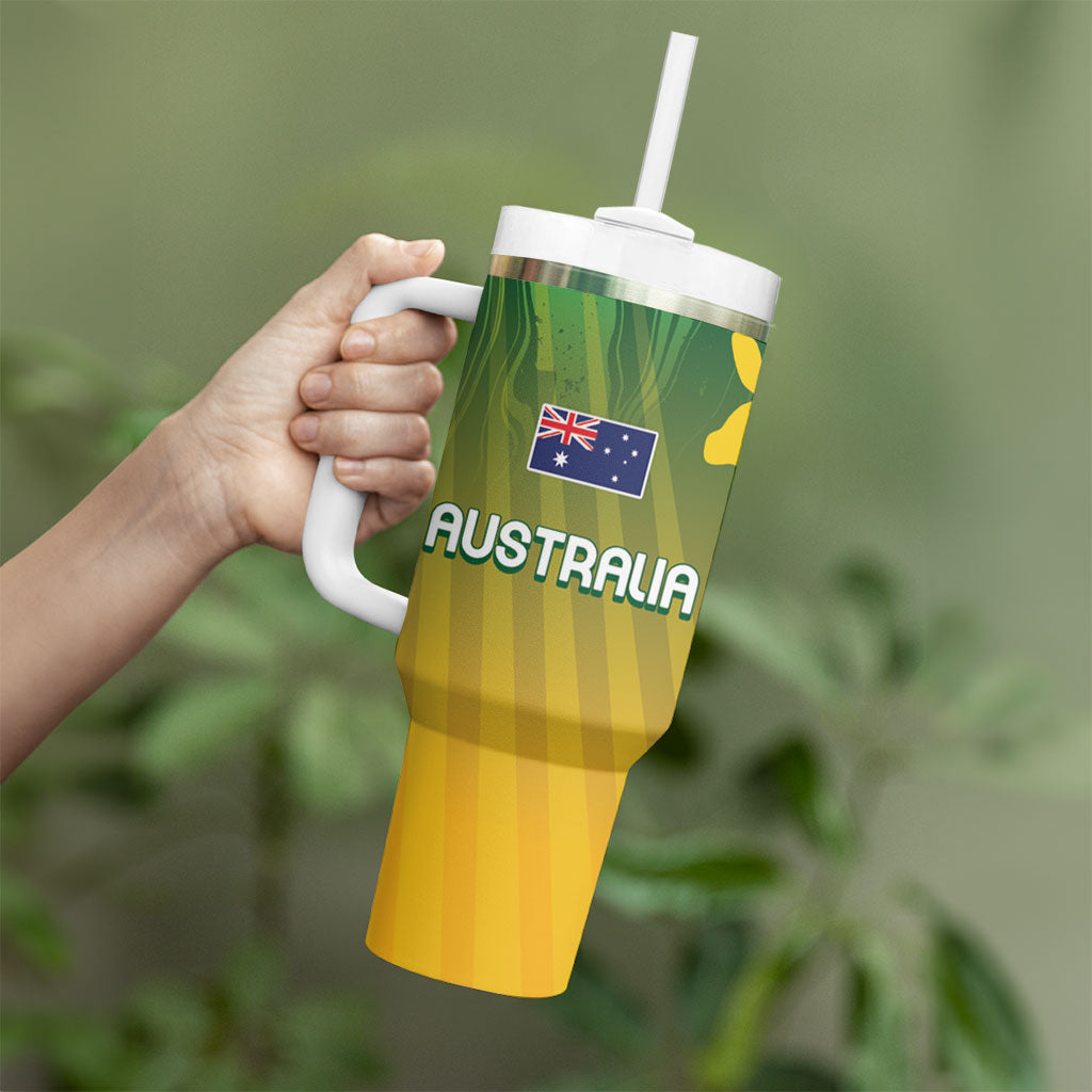 Australia Rugby Rivals Tumbler With Handle Modern Motif