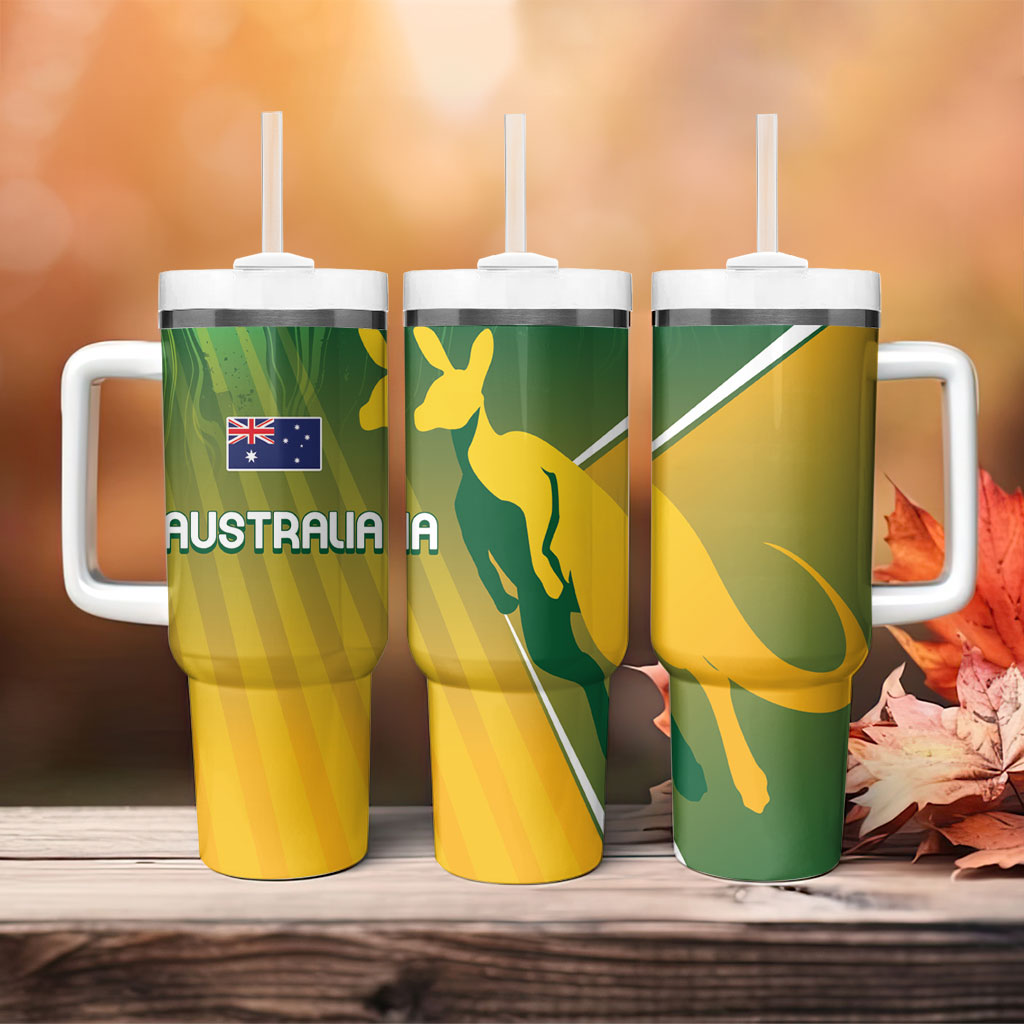 Australia Rugby Rivals Tumbler With Handle Modern Motif