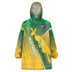 Australia Rugby Rivals Personalised Wearable Blanket Hoodie Modern Motif