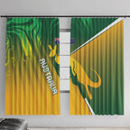 Australia Rugby Rivals Window Curtain Modern Motif
