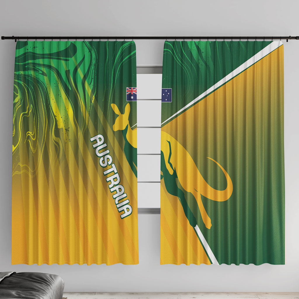 Australia Rugby Rivals Window Curtain Modern Motif