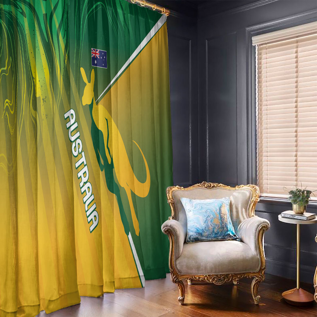Australia Rugby Rivals Window Curtain Modern Motif