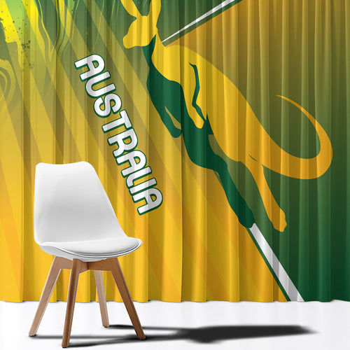 Australia Rugby Rivals Window Curtain Modern Motif
