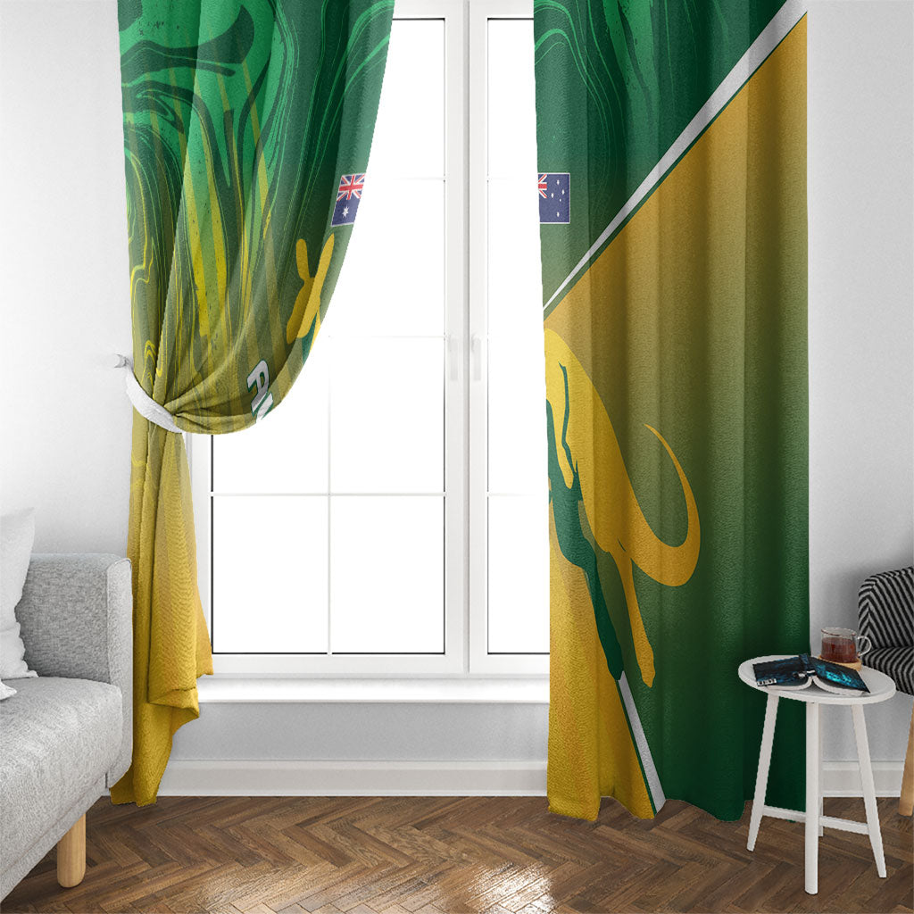 Australia Rugby Rivals Window Curtain Modern Motif