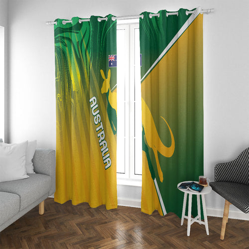 Australia Rugby Rivals Window Curtain Modern Motif