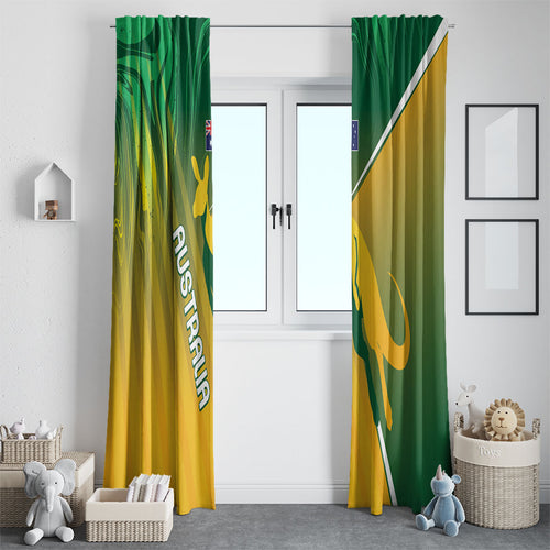 Australia Rugby Rivals Window Curtain Modern Motif