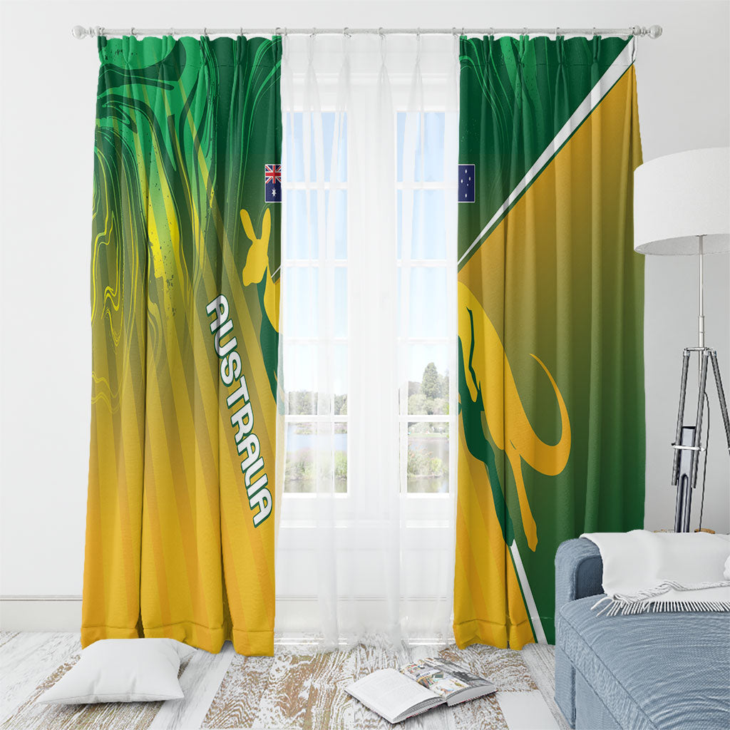 Australia Rugby Rivals Window Curtain Modern Motif