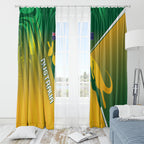 Australia Rugby Rivals Window Curtain Modern Motif