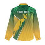 Australia Rugby Rivals Personalised Women Casual Shirt Modern Motif