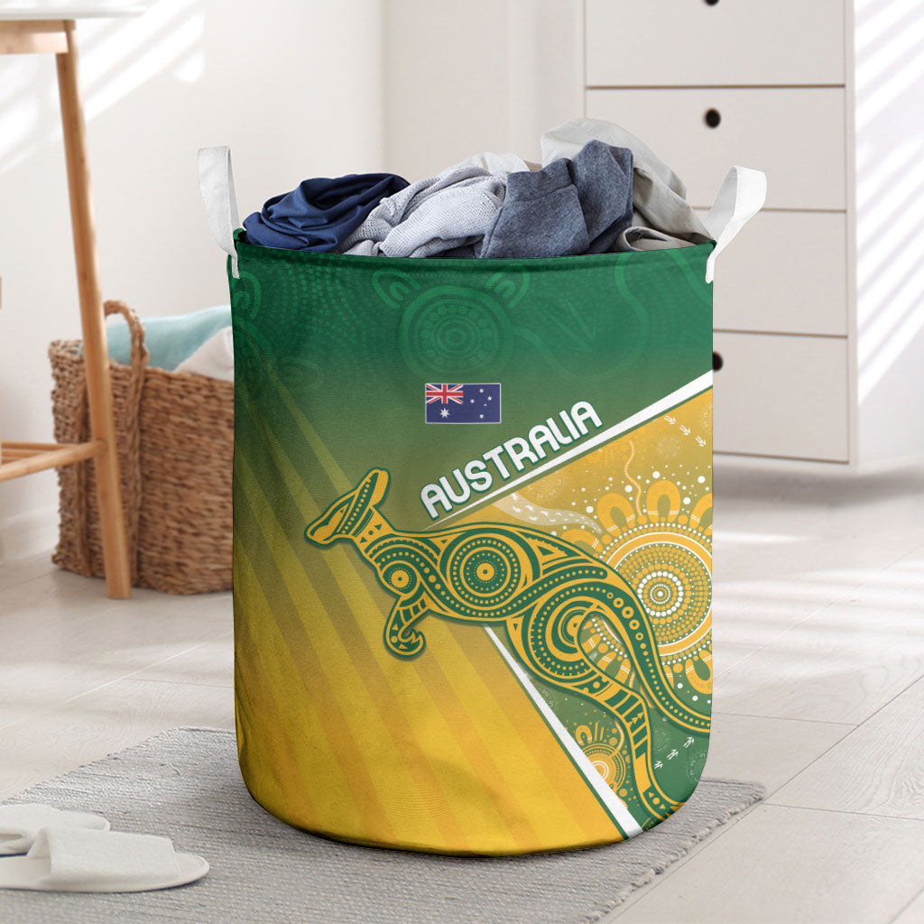 Australia Indigenous Wallabies Laundry Basket Rugby Rivals