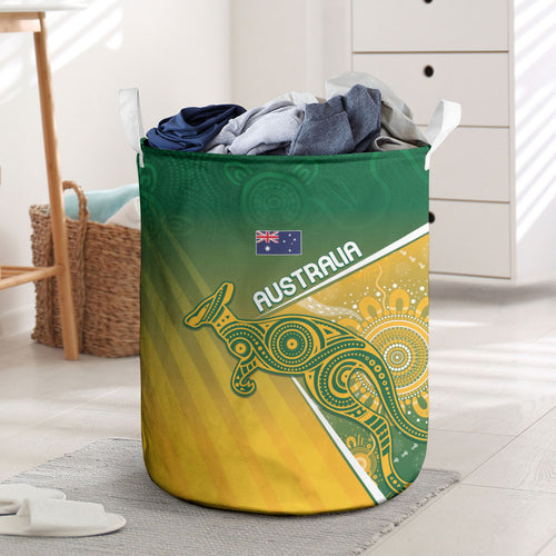 Australia Indigenous Wallabies Laundry Basket Rugby Rivals