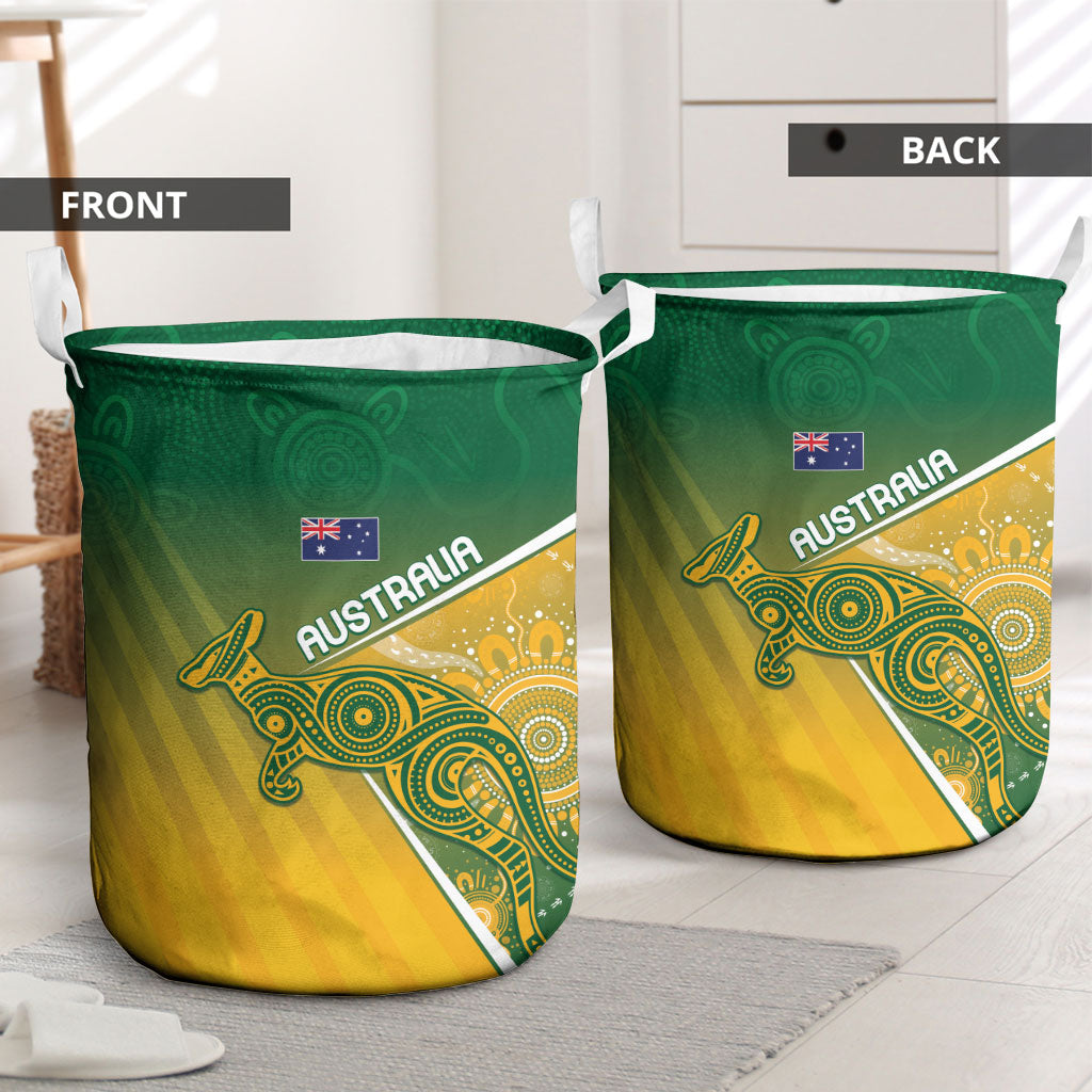Australia Indigenous Wallabies Laundry Basket Rugby Rivals