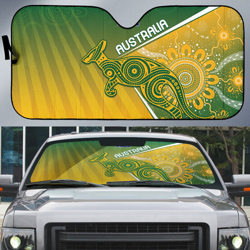 Australia Indigenous Wallabies Auto Sun Shade Rugby Rivals