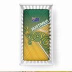 Australia Indigenous Wallabies Baby Bed Cover Rugby Rivals