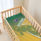 Australia Indigenous Wallabies Baby Bed Cover Rugby Rivals