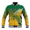 Australia Indigenous Personalised Wallabies Baseball Jacket Rugby Rivals