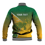 Australia Indigenous Personalised Wallabies Baseball Jacket Rugby Rivals