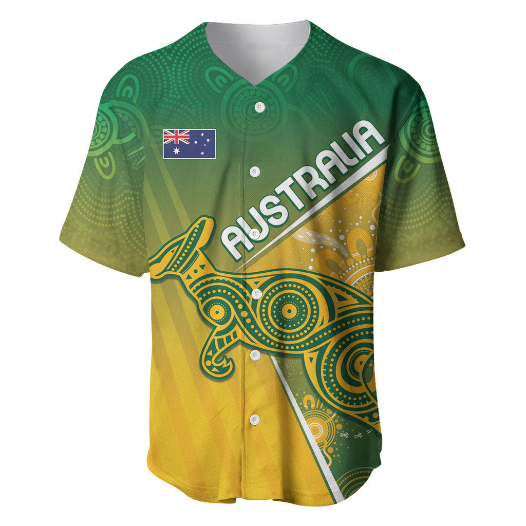 Australia Indigenous Personalised Wallabies Baseball Jersey Rugby Rivals