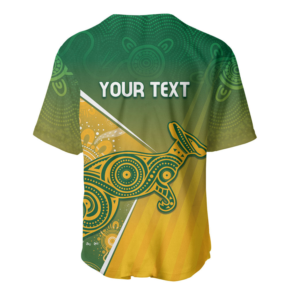 Australia Indigenous Personalised Wallabies Baseball Jersey Rugby Rivals