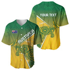 Australia Indigenous Personalised Wallabies Baseball Jersey Rugby Rivals