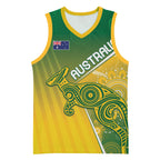 Australia Indigenous Personalised Wallabies Basketball Jersey Rugby Rivals