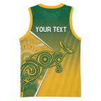 Australia Indigenous Personalised Wallabies Basketball Jersey Rugby Rivals