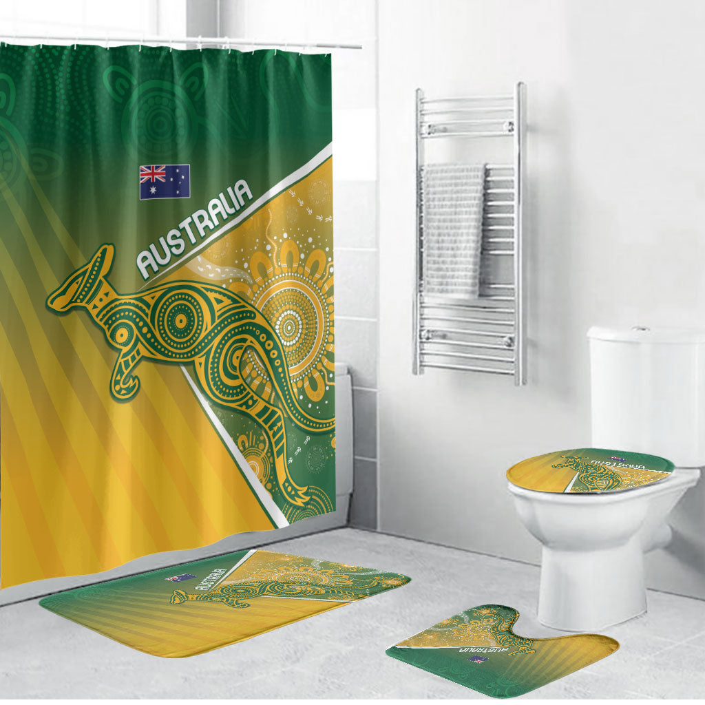 Australia Indigenous Wallabies Bathroom Set Rugby Rivals