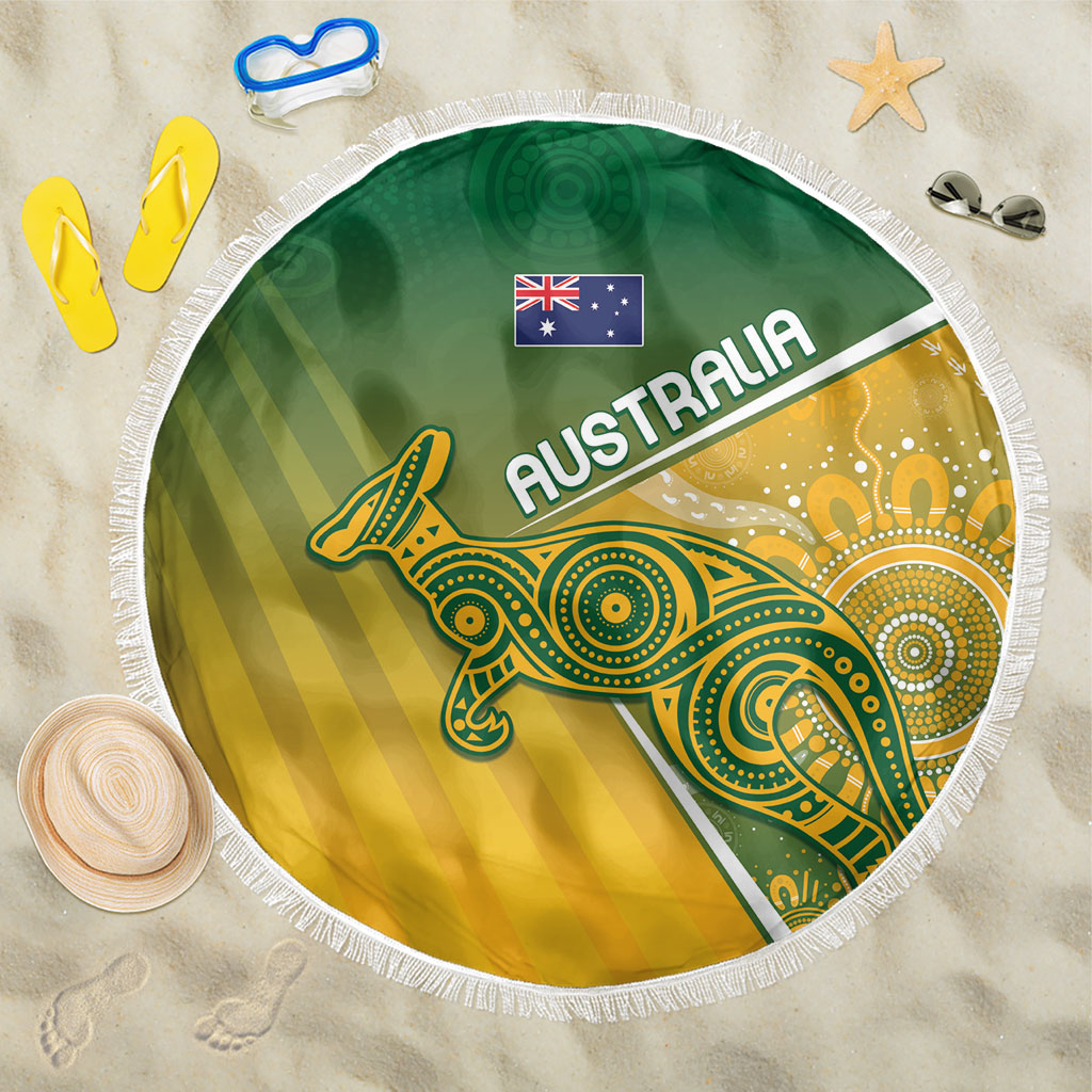 Australia Indigenous Wallabies Beach Blanket Rugby Rivals