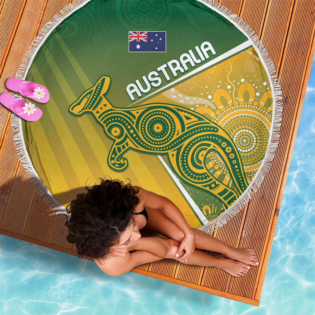 Australia Indigenous Wallabies Beach Blanket Rugby Rivals